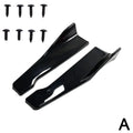 48CM Length Car Side Skirt Rear Bumper Lip Splitter Winglet Aprons Protector Scratch Automotive Accessories Oasis Select A Bright black