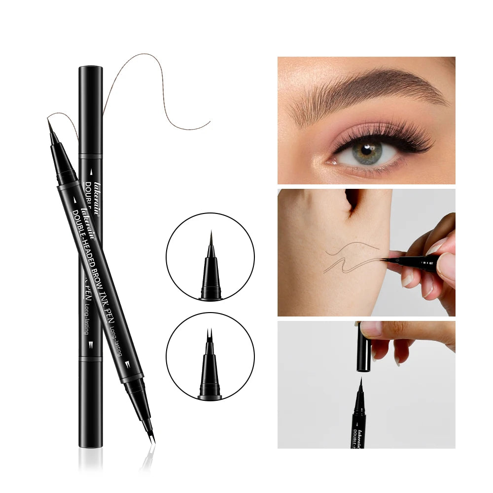 2-in-1 Waterproof Double-Headed Eyebrow Pencil | ibcccndc