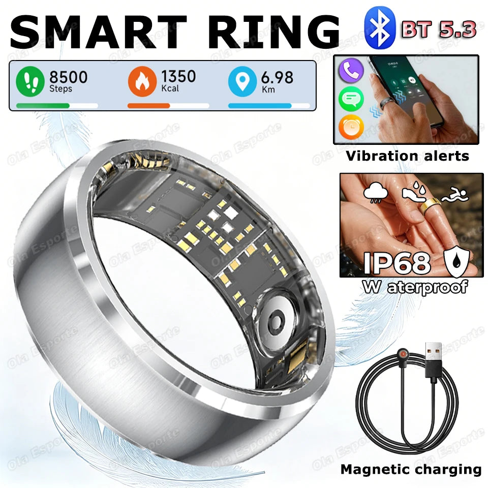 Ola Esporte Smart Ring – Heart Rate, Sleep & SpO2 Tracker