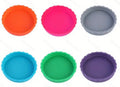 6 Pack Silicone Soda Lid Beverage Can Cover Beer Bottle Caps Juice Can Topper Reusable Coke Can Saver 6 Color Can Stopper Oasis Select 6pcs
