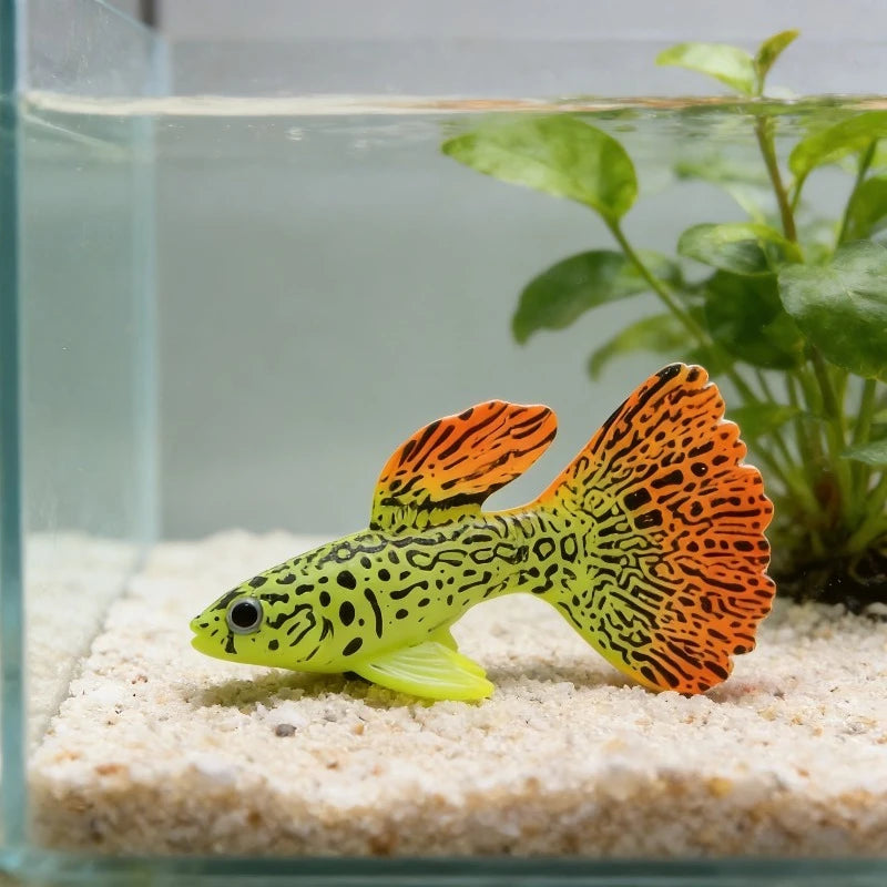Glow In The Dark Artificial Aquarium Goldfish Ornament Fish Tank Jellyfish For Garden Ornament Fish Tank Decoration Oasis Select