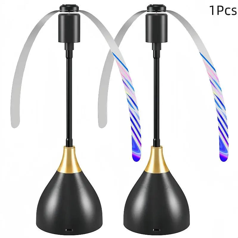 1pcs Fly Fans For Tables Effective Fly Repellent Fan Keeps Flies Away With Soft Blades USB Picnic BBQ Party Fly Fans Oasis Select