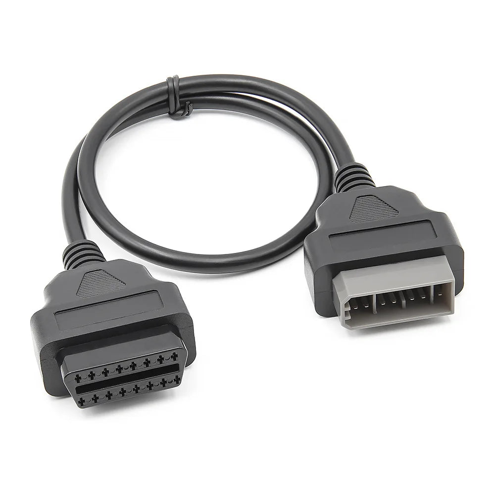 Nissan 14-Pin to OBD2 16-Pin Diagnostic Adapter Cable OBD Diagnostic Adapter Oasis Select Default Title