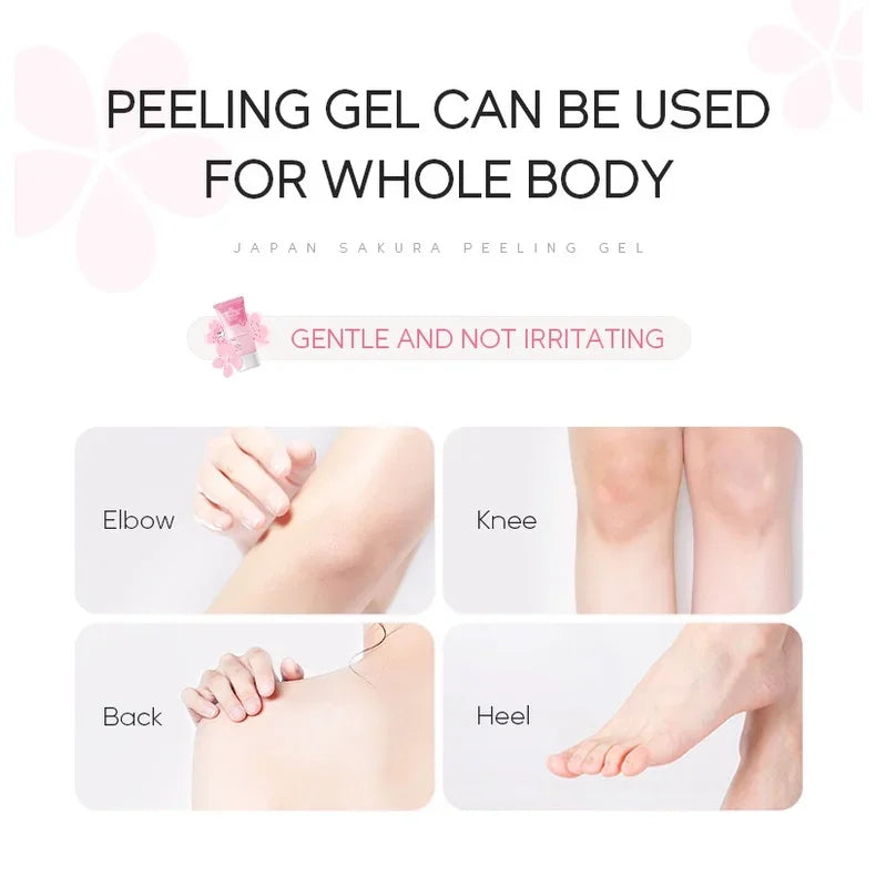 LAIKOU Sakura Peeling Gel Facial Exfoliation Cleans Pores Moisturizing Oil Control 60g Oasis Select