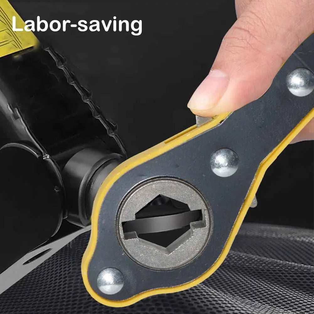 Car Labor-saving Car Jack Garage Tire Wheel Lug Wrench Scissor Handle Labor-Saving Wrench Auto Repair Tool Oasis Select