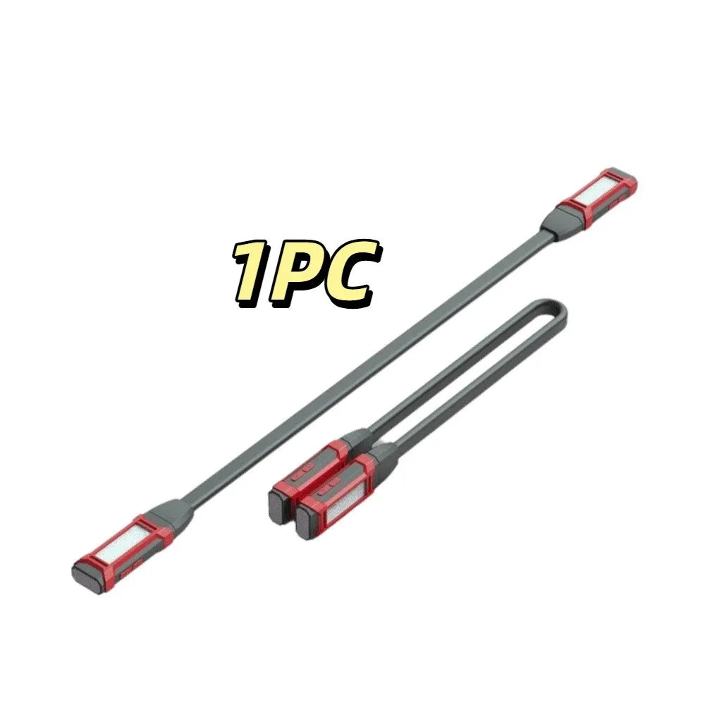 Flexible Neck Light LED Work Light – Magnetic & USB-C Rechargeable LED Work Light Oasis Select Red