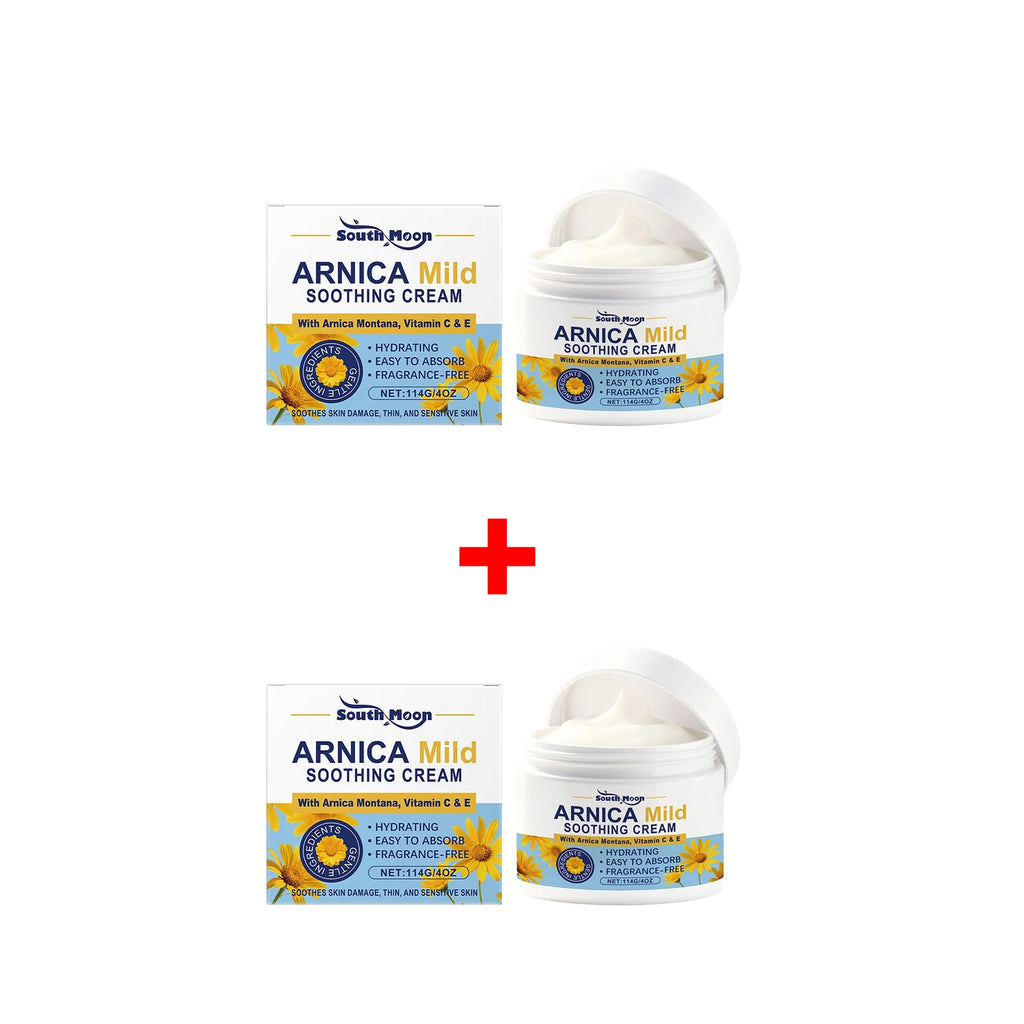 Soothing and Repairing Cream Repair Damaged Barriers Relieve Bruises Arnica Cream Reduce Swelling Marks Fragrance-Free Skin Care Oasis Select 2pcs