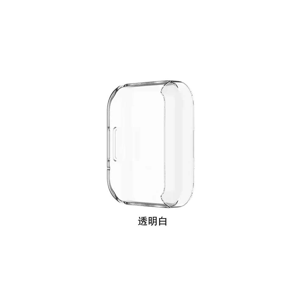 TPU Case for Redmi Watch 2 Lite – Full Screen Bumper Cover Smartwatch Case Oasis Select Transparent
