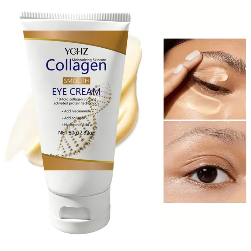 YCHZ Collagen & Hyaluronic Acid Eye Cream – Firms & Hydrates