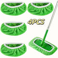 4 Reusable Mop Pads with High Water Absorption and Ultra-fine Fiber Cleaning Pads That Can Firmly Adhere To Most Standard Mops Oasis Select 4 Packs Green