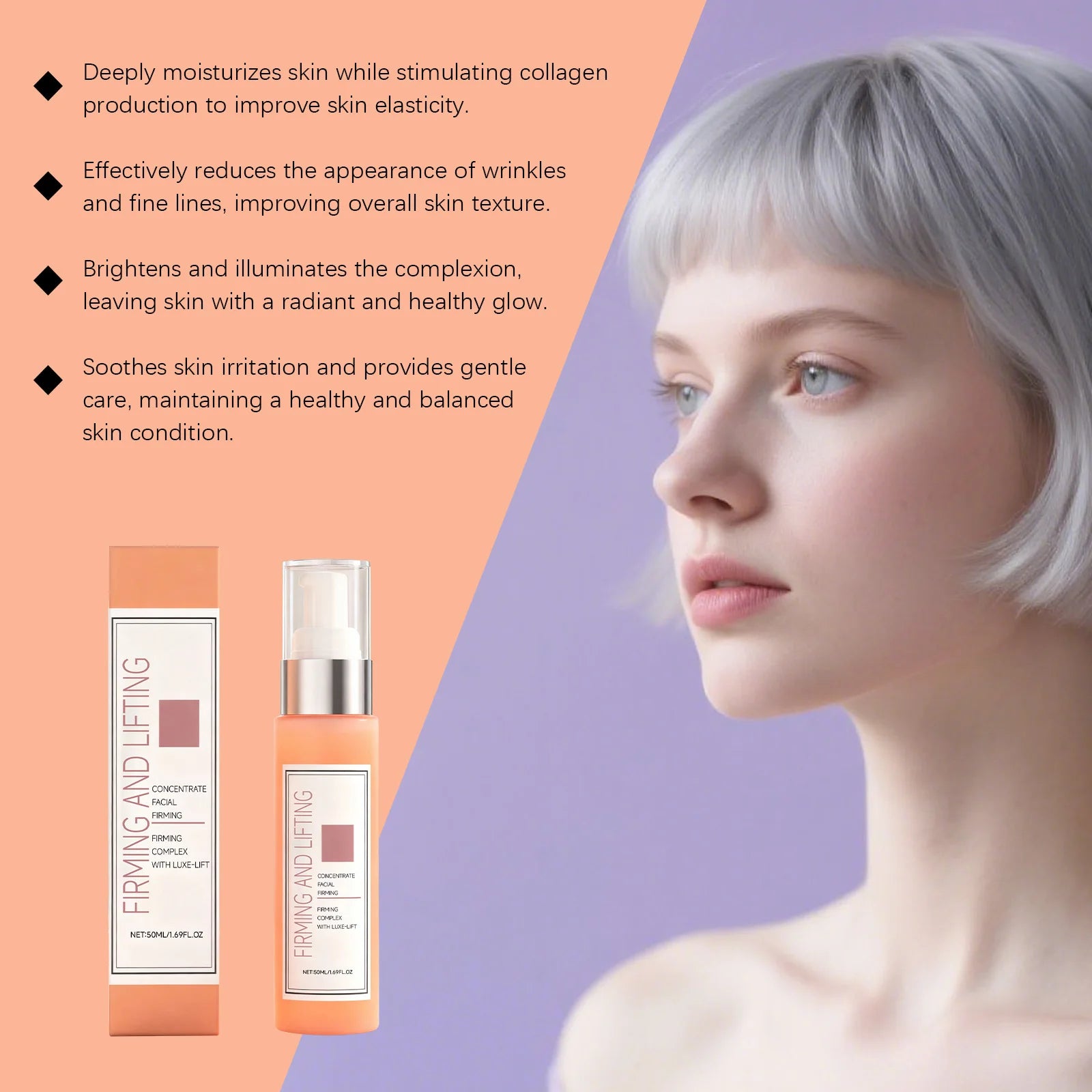 Nicotinamide Face Brightening Essence Improve Fine Lines Even Skin Tone Antioxidant Increase Skin Elasticity Facial Firm Serum Oasis Select