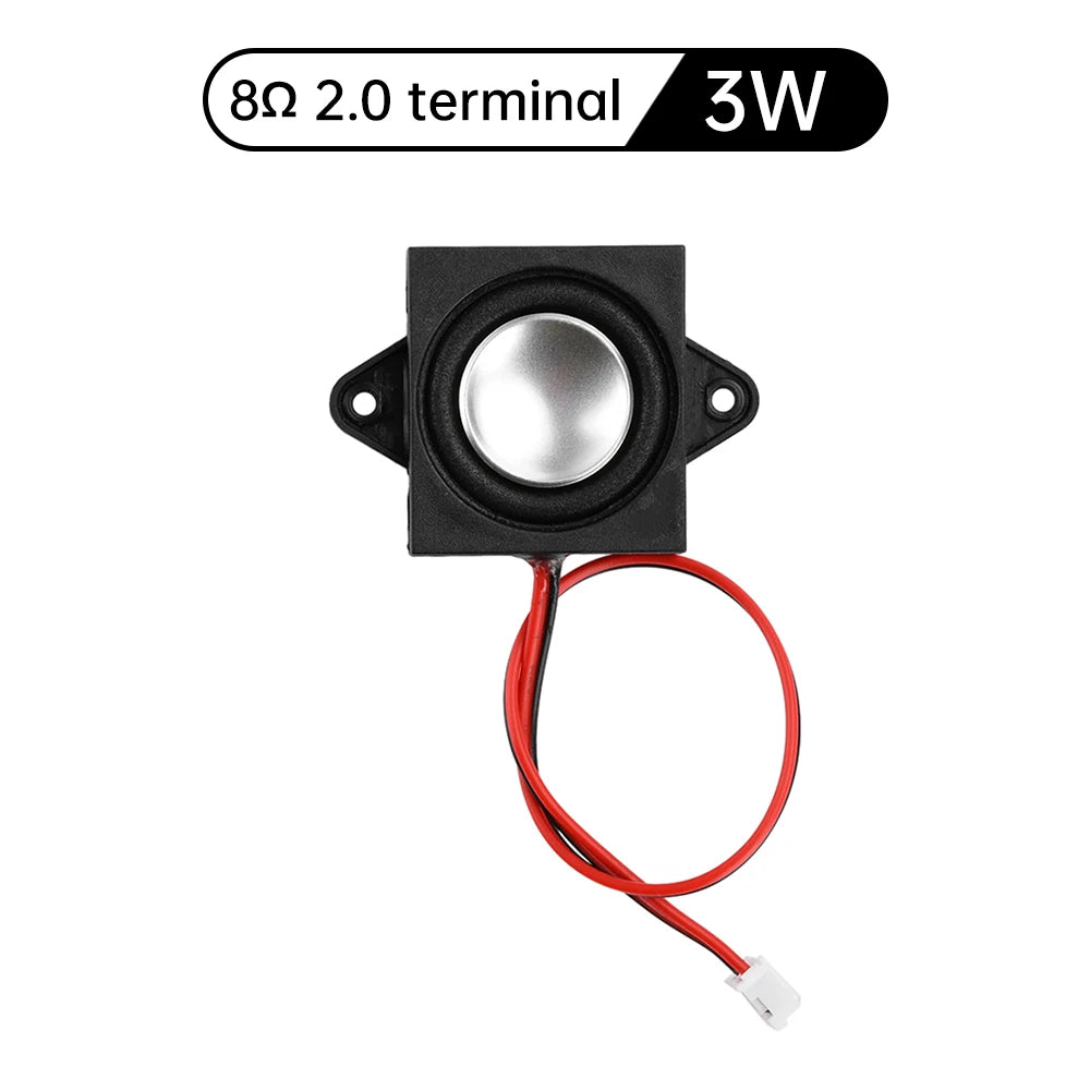 Speaker 3 Watt 4 Ohm Single Cavity Mini Speaker Full-Range Cavity Mobile Portable Advertising Machine Speaker Connector Oasis Select Type B