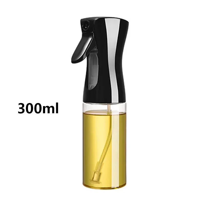 200/300/500ml Oil Spray Bottle BBQ Cooking Olive Oil Sprayer Kitchen Baking Oil Alcohol spray Empty Bottle Vinegar Bottle Oasis Select 300 ML Black-A