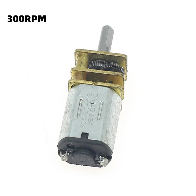 DC 5V 28/40/300RPM Micro N20 Gear Motor Slow Speed Metal Gearbox Reducer Electric Motor DIY Toy Oasis Select 300RPM