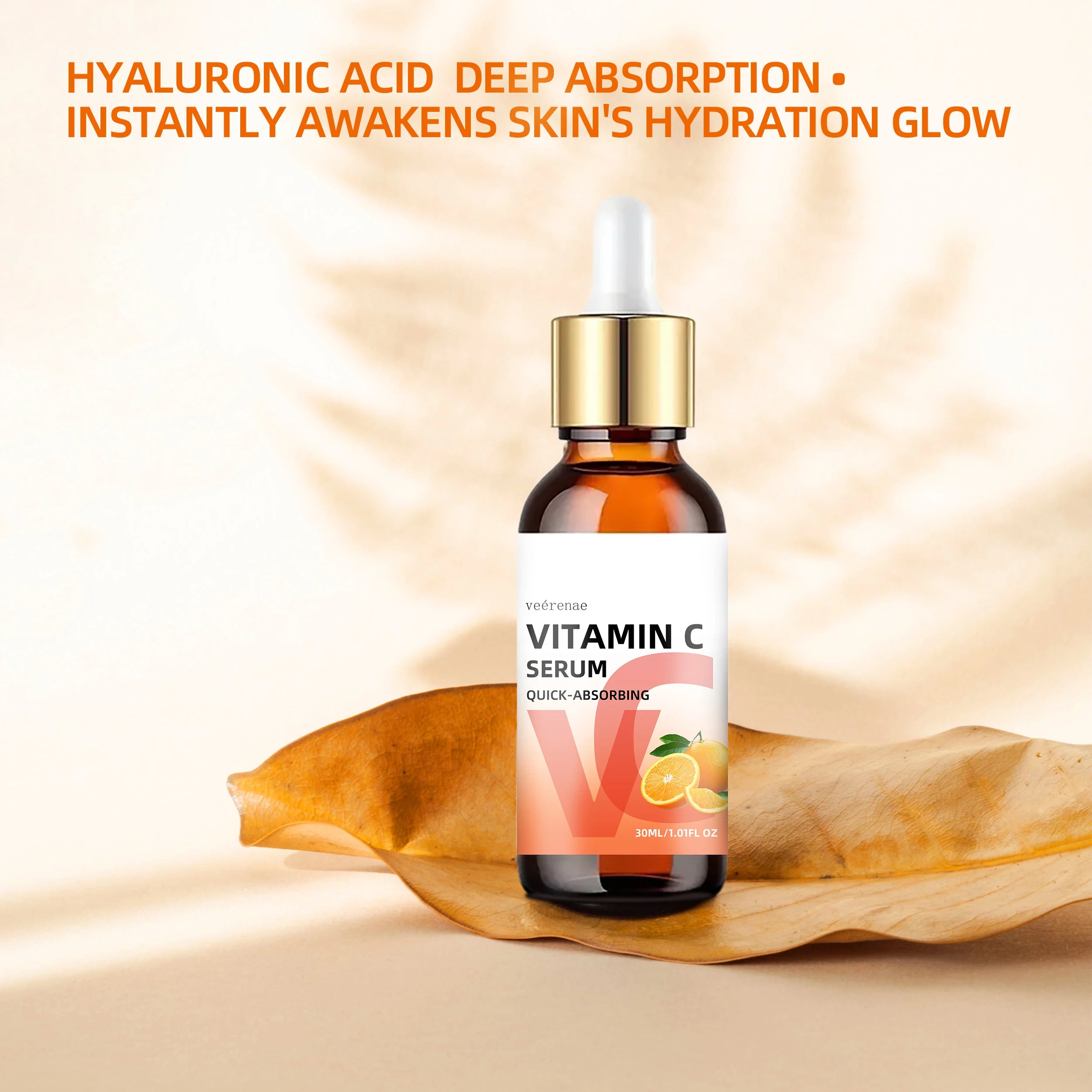 Vérenae Vitamin C Face Serum – Hydrates, Firms & Brightens