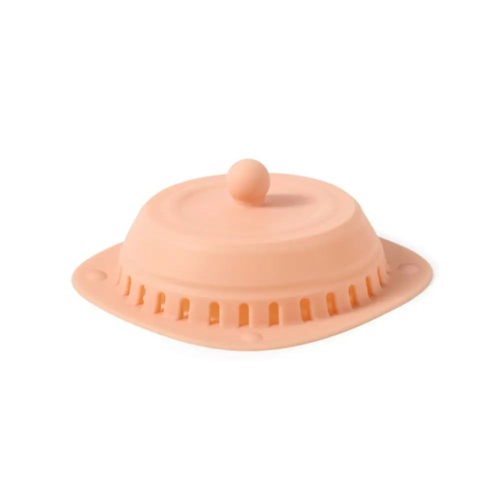 New Anti-clog Sewer Floor Drain Anti-odor Insect-proof Deodorant Cover Sink Strainer Silicone Sealing Plug Oasis Select pink