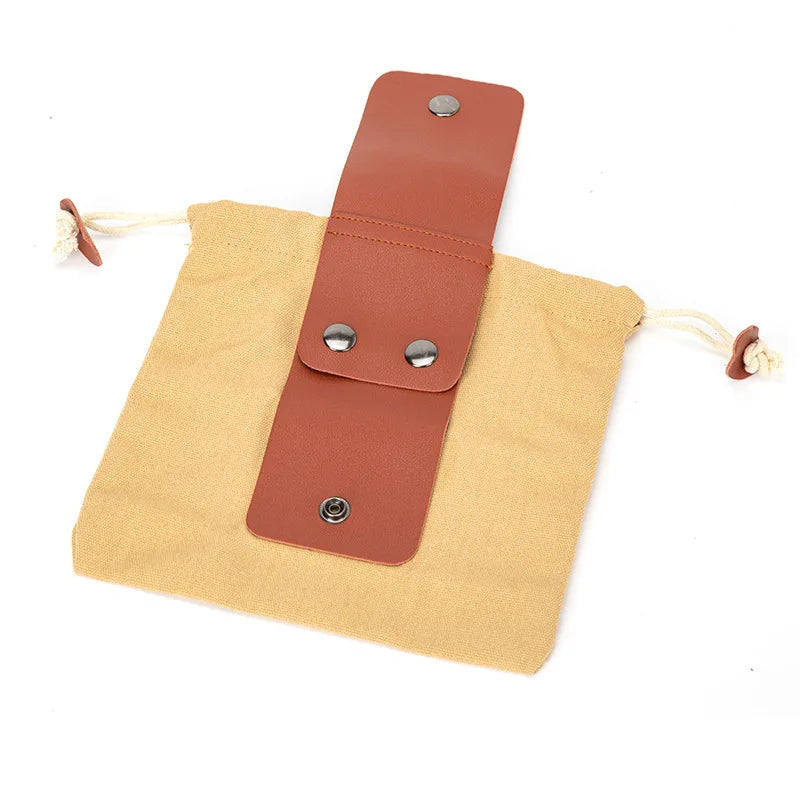 Outdoor Fruit Picking Bag Waist Hanging Tools Fanny Pack Bag Bundle Pocket Folding Canvas Tools Storage Bag Organizer Oasis Select