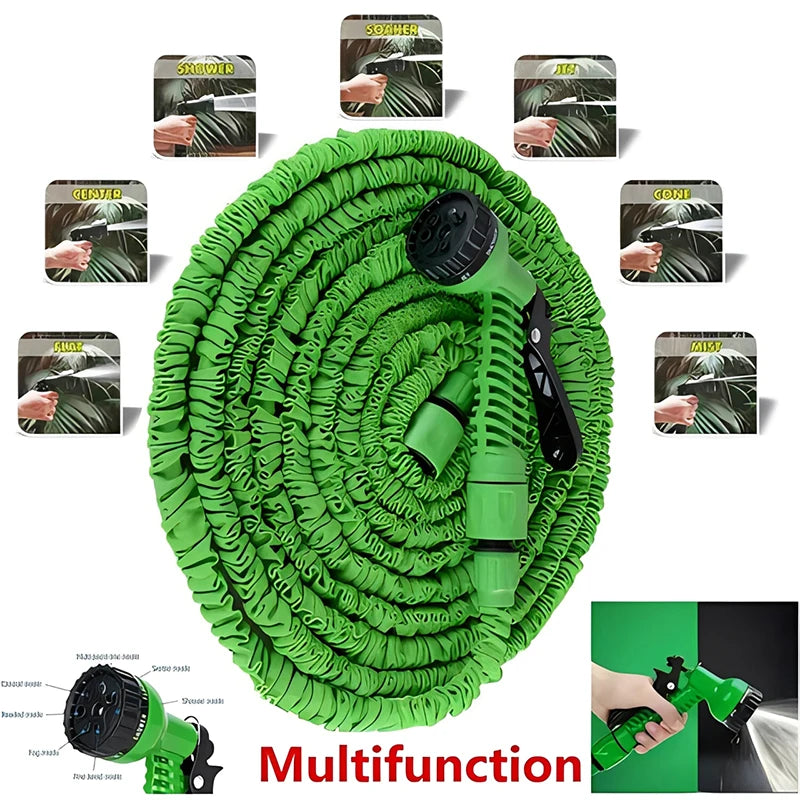 25-75 Ft Household Magic Hose, Flexible Water Spray Hose For Car Washing, Watering Plants, And Gardening. Oasis Select