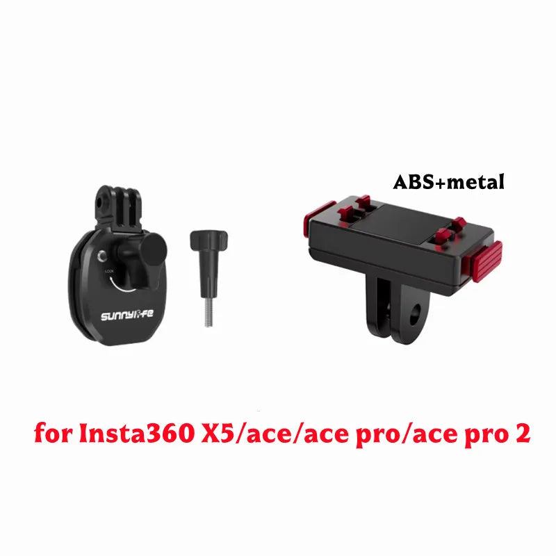 Sunnylife Metal Windshield Clip Mount for GoPro, DJI & Insta360
