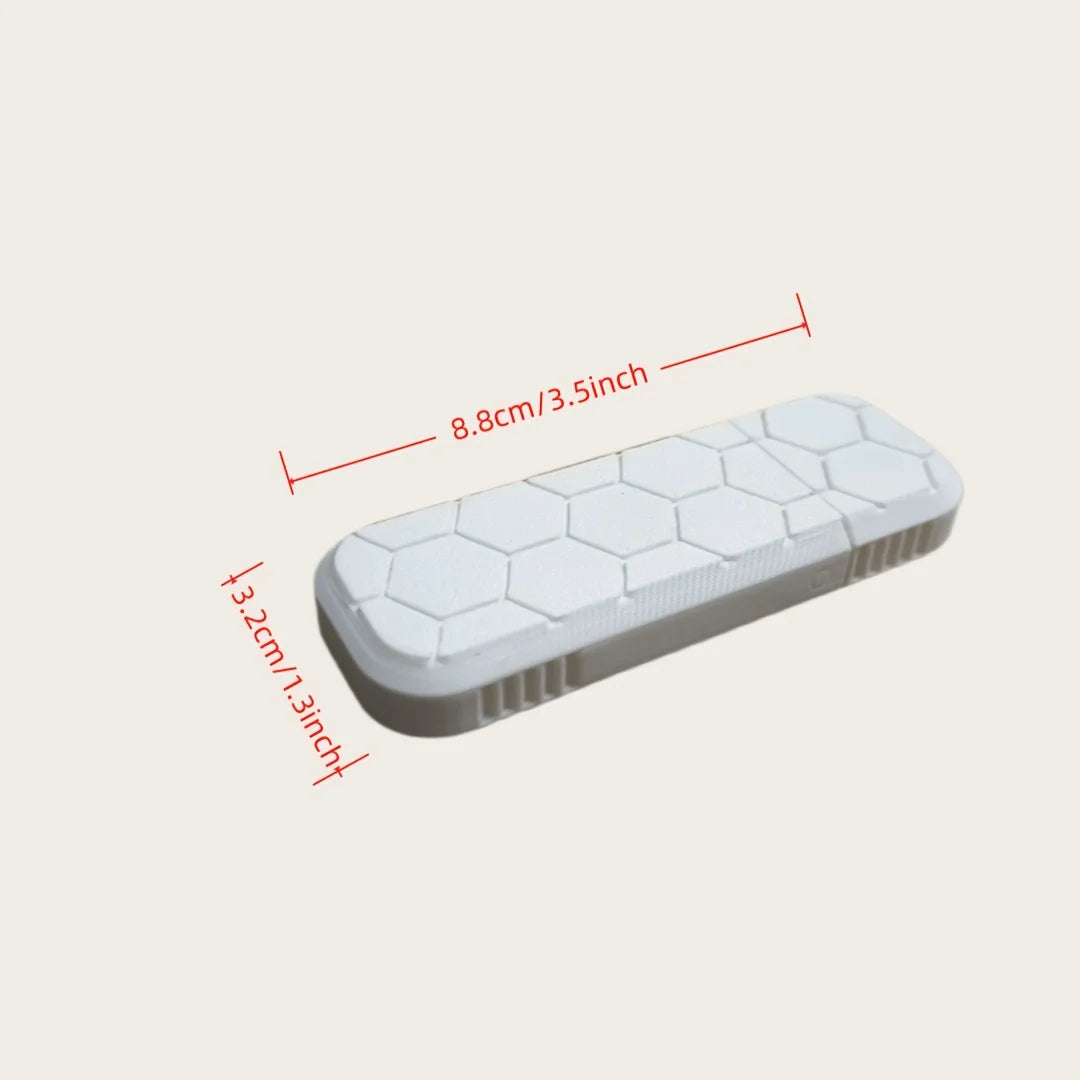 Pocket Friendly Slide Open Storage Cases Texture Portable Pill Container for Outdoor Travel Daily Carry for Earplug Pill Gadgets Oasis Select box 9