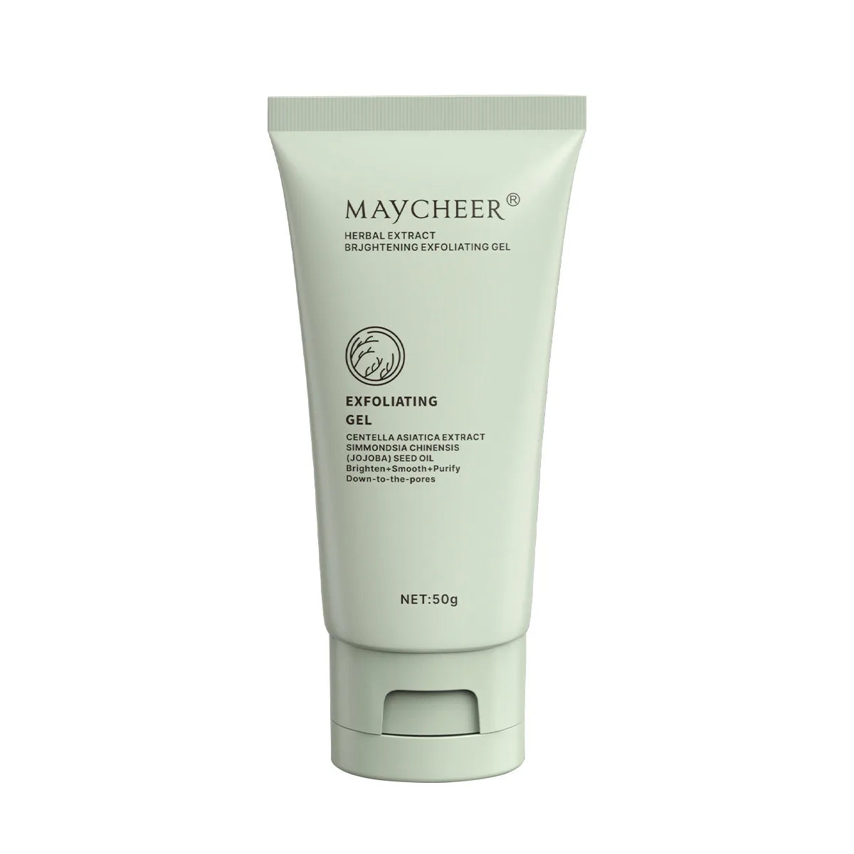 Herbaceous Exfoliating Peeling Gel Face Scrub – Moisturizing Exfoliating Peeling Gel Oasis Select black