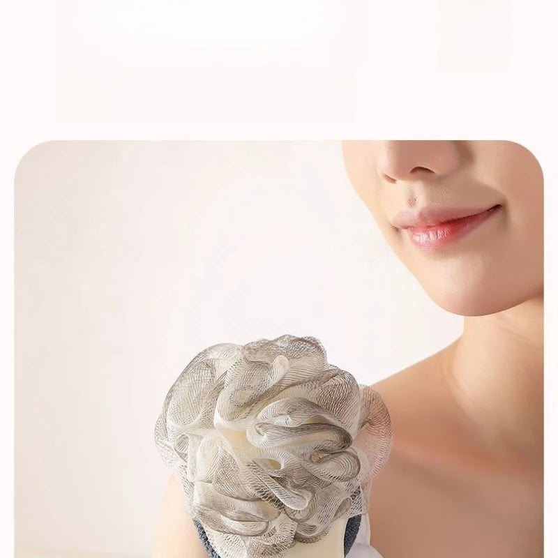 Creative Double Sided Bath Brush Back Rubbing Massage Body Exfoliating Brush Long Handle Rubbing Back Artifact Cleaning Tools Oasis Select