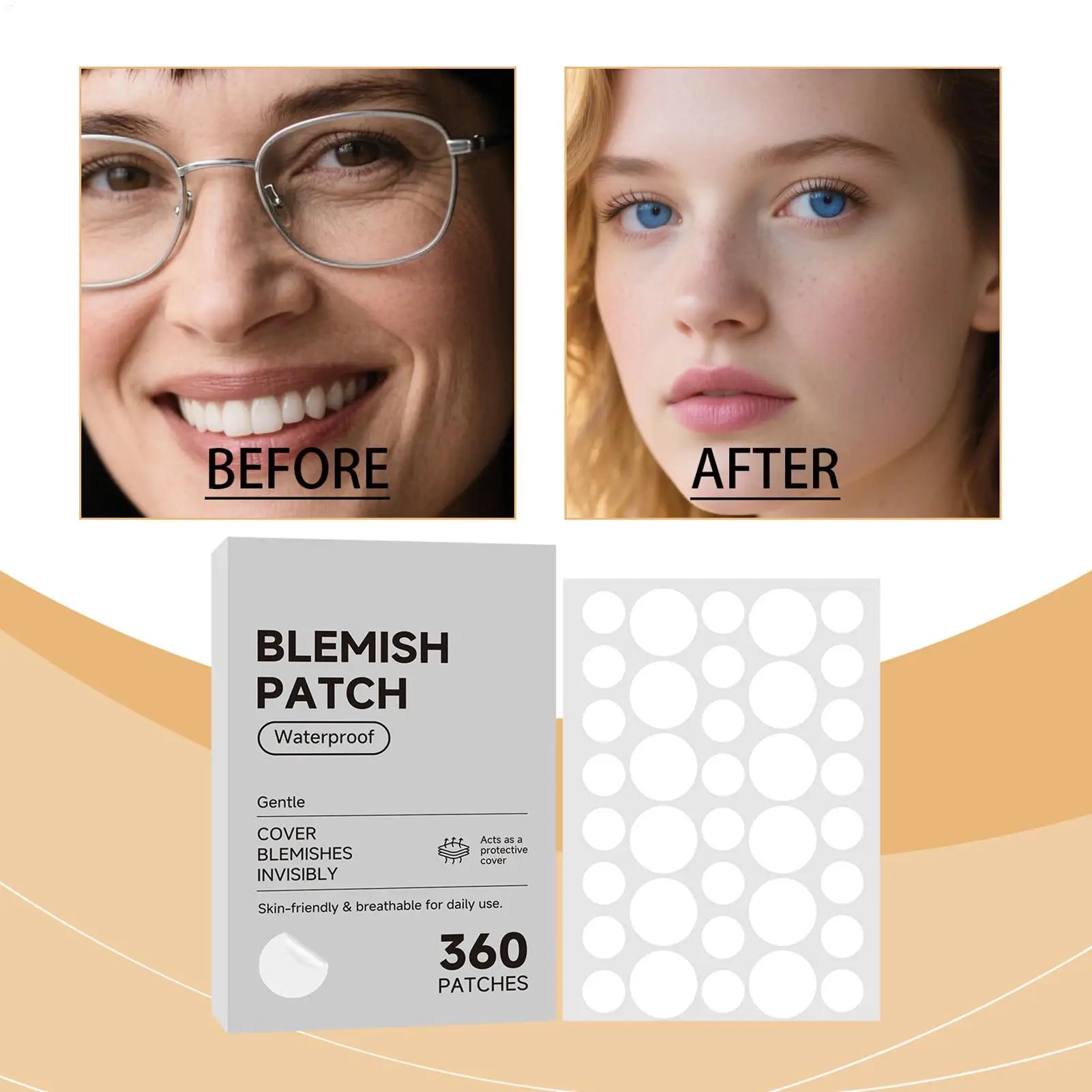 Anti-ance Patch Acne Marks Concealer Dots Repair Face Zit Hydrocolloid Waterproof Acne Spot Covering Patches Concealer Sticker Oasis Select