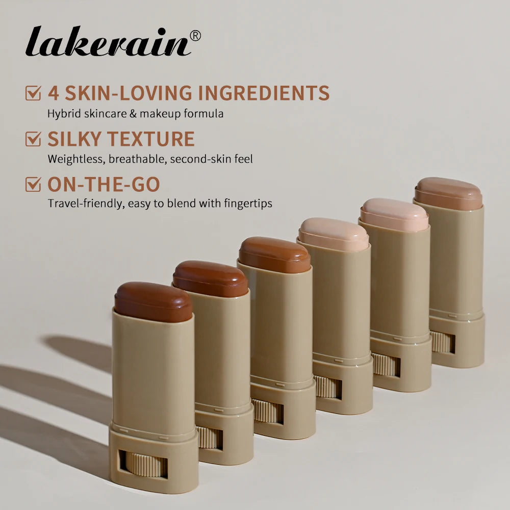 Eraser Foundation Skin Tint Stick Solid Tinted Moisturizing Serum Foundation Waterproof Nourishing Face Contour Stick Makeup Oasis Select