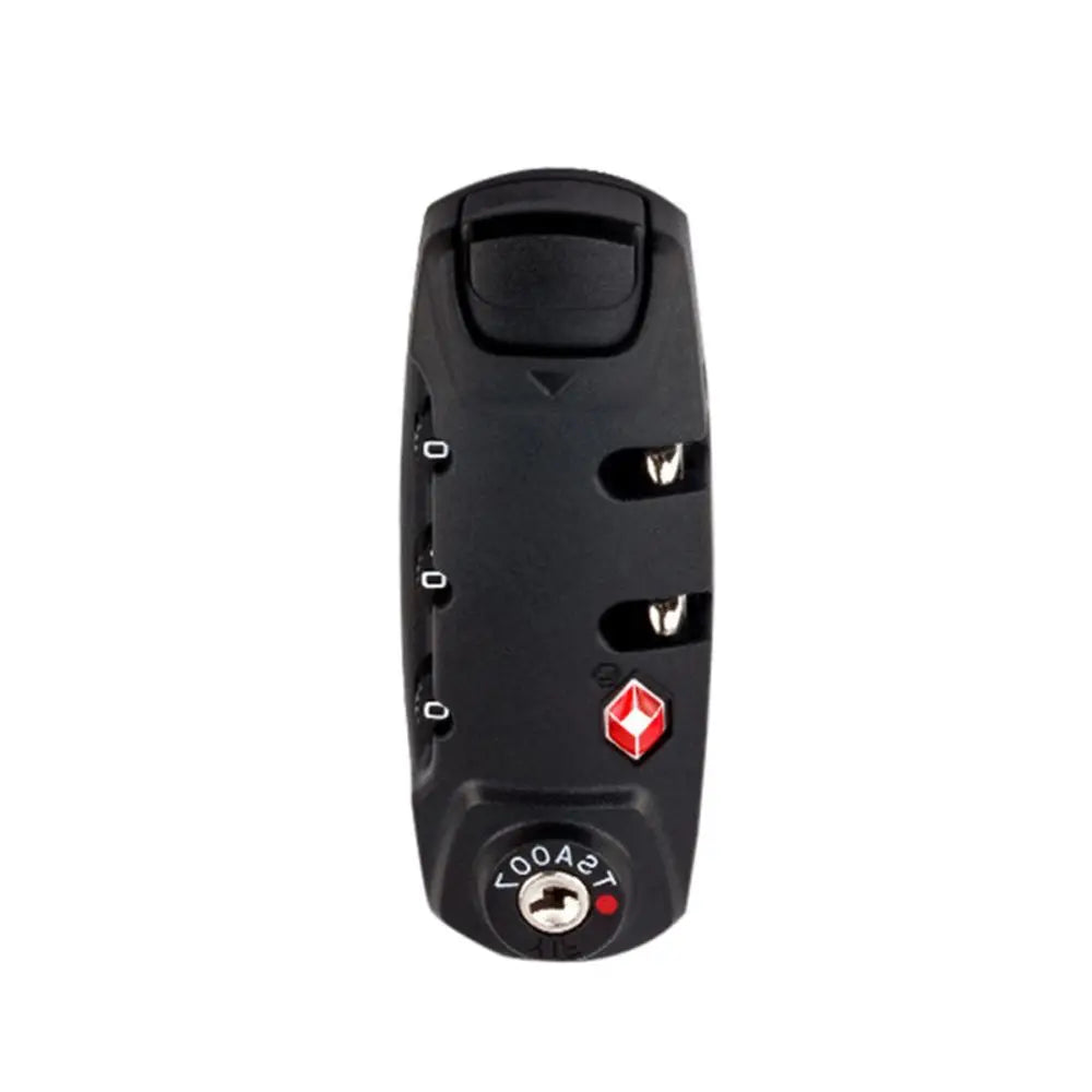 TSA 3 Digit Password Lock Suitcase Luggage Coded Lock Steel Wire Security Lock Cupboard Cabinet Locker Padlock Travel Bag Lock Oasis Select 1pc