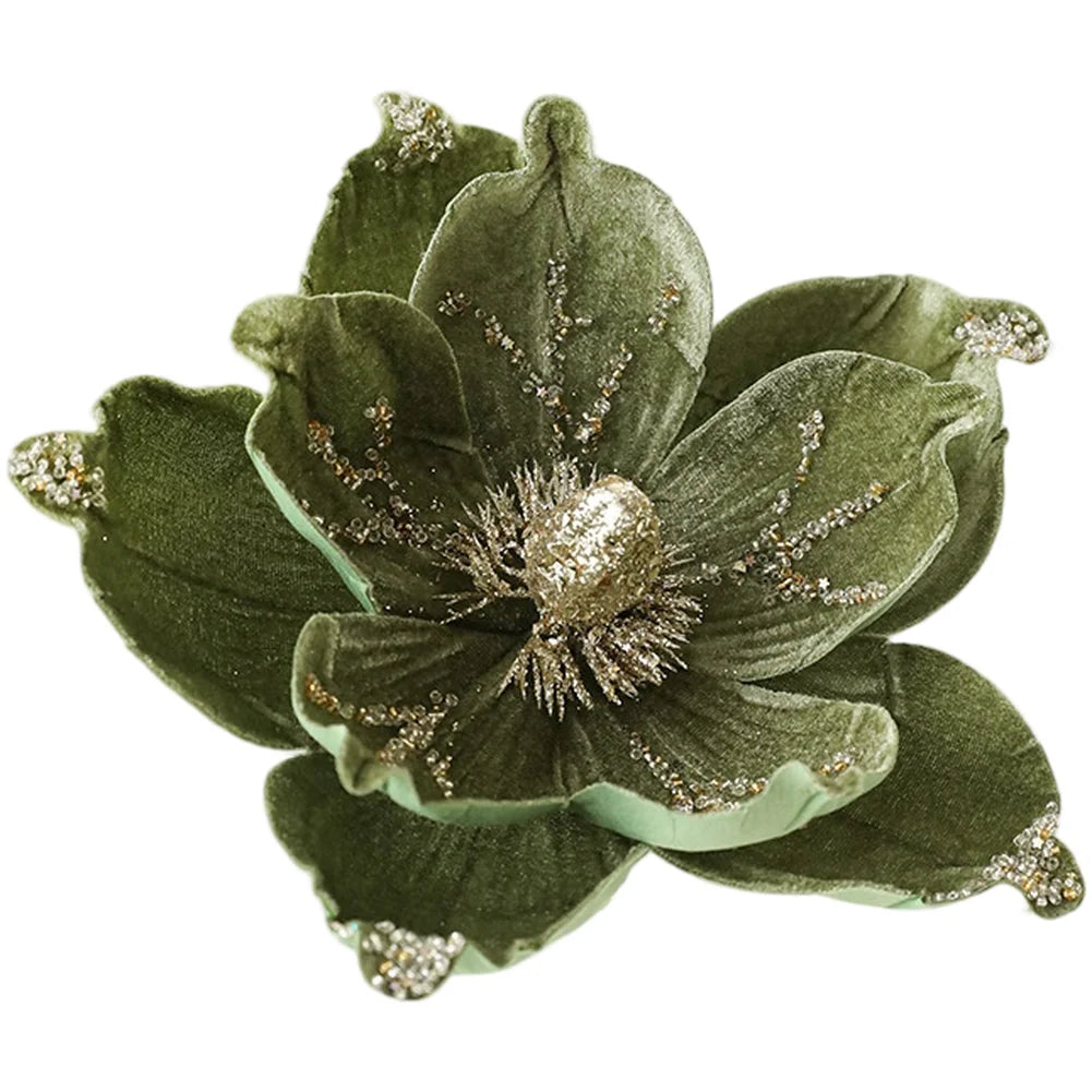 Holiday Home Decor Christmas Artificial Flower Elegant Touch Festive Ambiance Lifelike Design Artificial Flower Oasis Select Green China Mainland