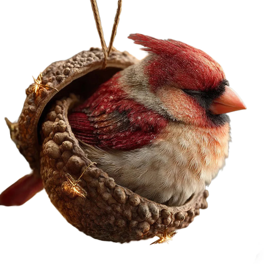 Acrylic 2D Animal Christmas Ornaments | Tree Pendants