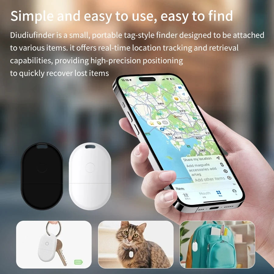 Bluetooth GPS Tracker – Find My App for Keys, Kids & Pets Bluetooth Item Tracker Oasis Select