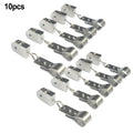 10pcs Pulley Hanging Pipe Clamps Wave Shade Sail Hardware For Indoor Pergolas Wave Canopy Shade Sail Installation Accessories Oasis Select 10pcs