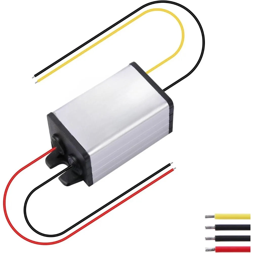 DC To DC Voltage Reducer Converter 8-31V Step Down To 3-24V 3A Power Supply Module Buck Transformer For Truck Golf Cart Club Car Oasis Select
