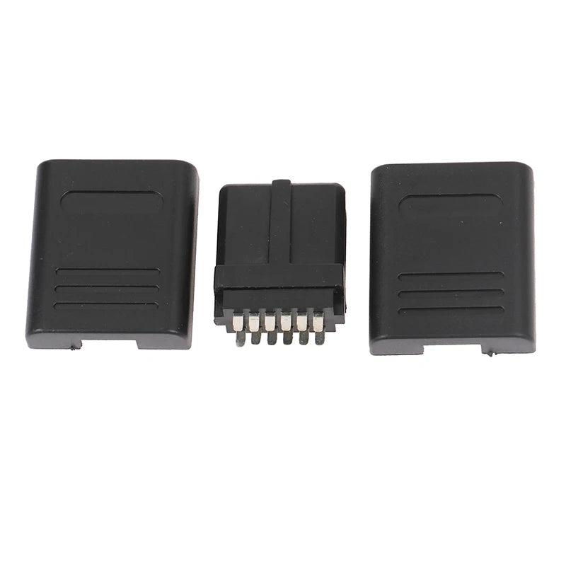 1Set For NGC SNES N64 Connector Male Cable 12Pin Multi Out Connector/Plug AV Repair DIY For GameCube SFC Plug Oasis Select one size