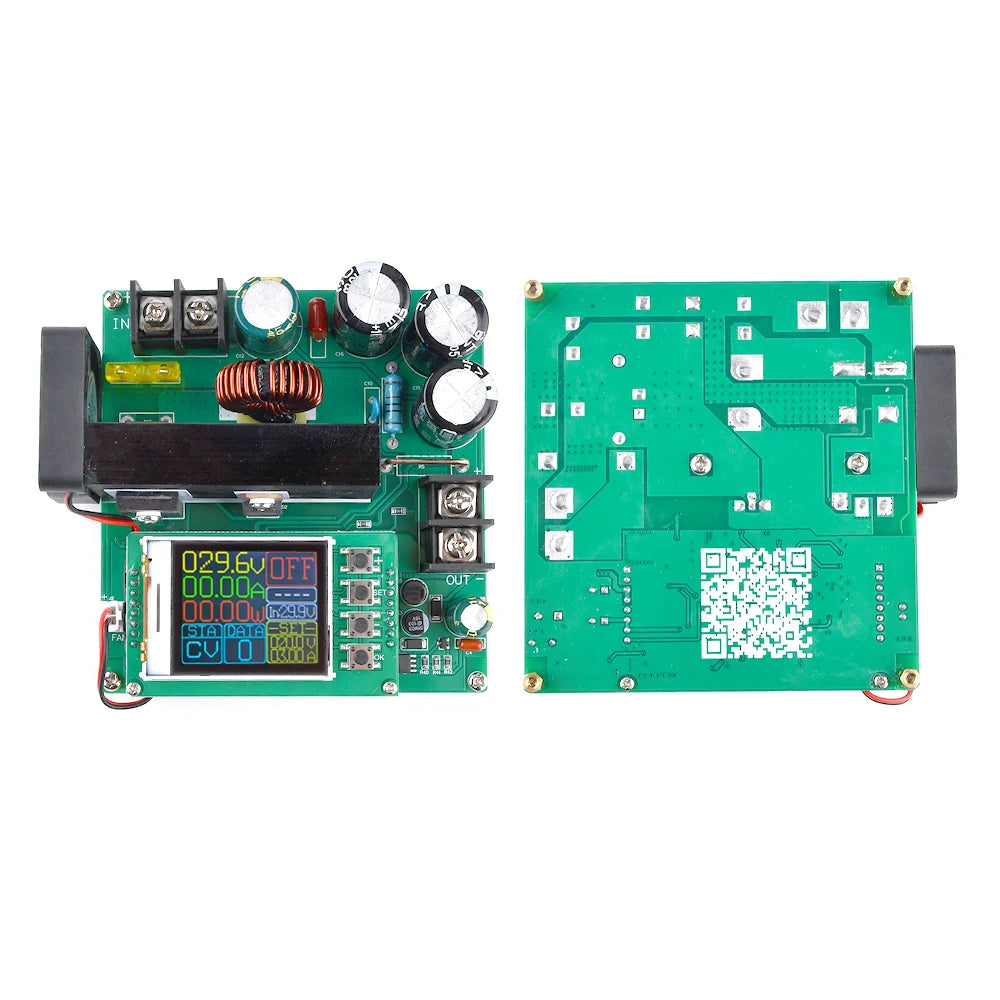 900W 15A Boost Converter DC-DC 9V~60V to 10V-120V LCD Display Control Step Up Module High Precise Voltage Transformer Regulator Oasis Select