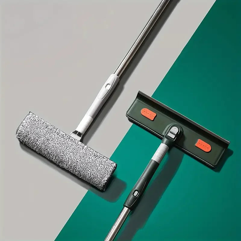 Extendable Window Squeegee & Floor Scraper 144–206cm Pole Window Squeegee Oasis Select