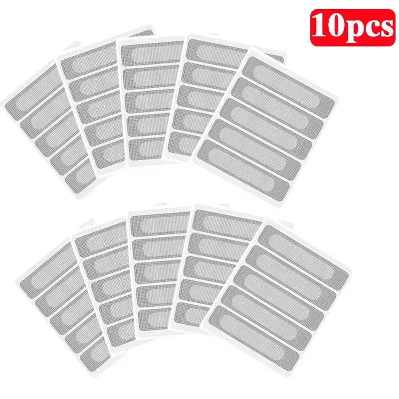 Window Weep Hole Screen Patch Strong Sticky Waterproof Sun Resistant Drain Quickly Weep Hole Covers Fiberglass Window Screen Oasis Select 10pcs