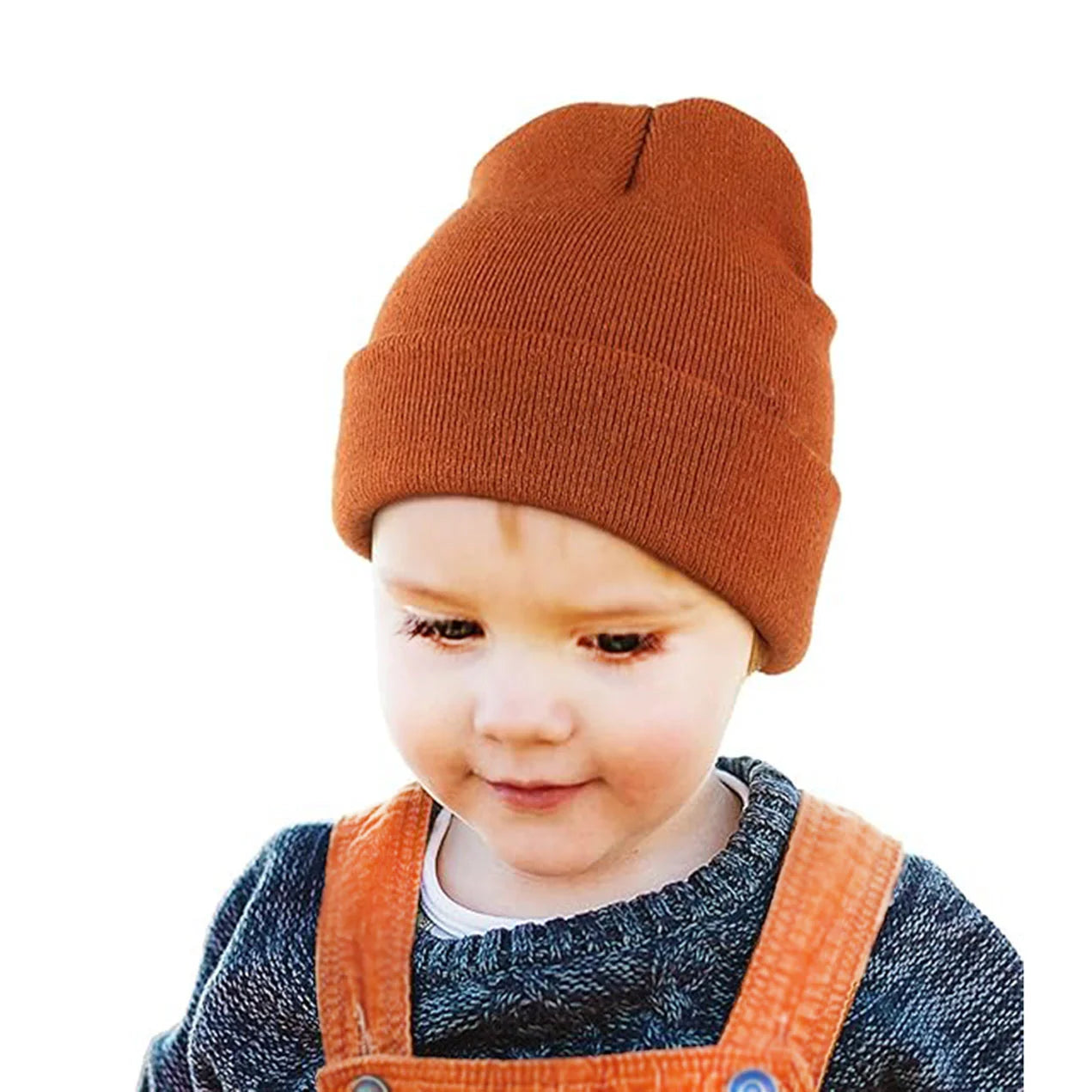 Autumn and Winter Children's Hats Knitted Hats Baby Hoodies Ski Hats Male and Female Baby Children Oasis Select