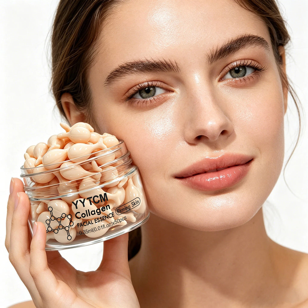 Collagen Capsule Essence, Moisturize Skin, Firming And Tighten Skin Capsule Serum, Deeply Nourishing Skin, Smooth Skin Oasis Select