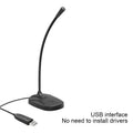 New 3.5MM Jack USB Computer Microphone Hi-fi For High Fidelity Video Conference Speech Vlog Noise Cancelling Mic Professiona Oasis Select 1.5m Dark