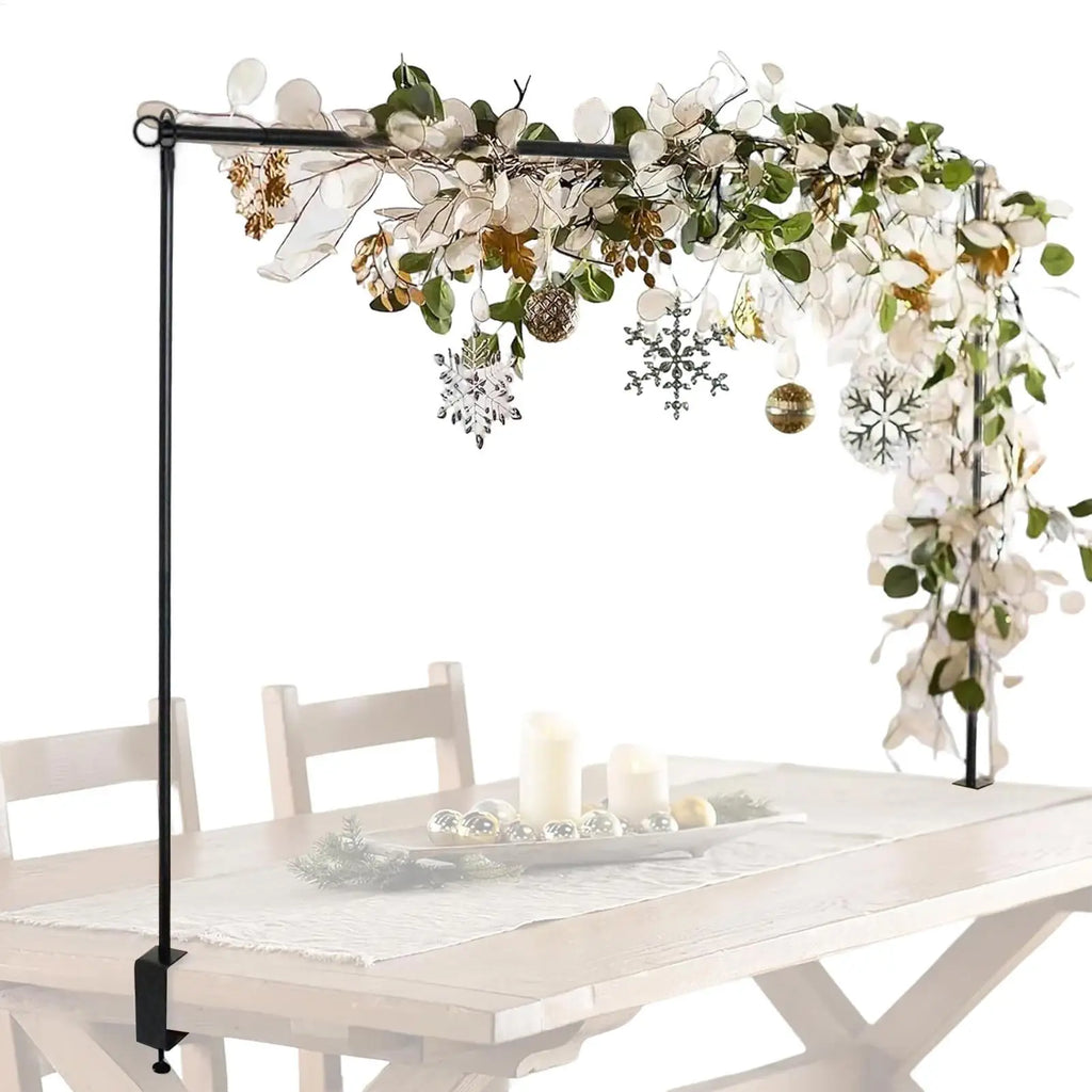 Table Arch Stand with Clamps Adjustable Over The Table Rod Stand with Clamps Dining Background Rack Balloon Arch Decorations Oasis Select