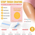 10Pcs Invisible Anti-Chafing Thigh Patches, unisex clear thigh guards, soft leg protection strips for daily wear, running & fitn Oasis Select Default Title