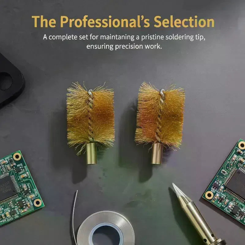 Soldering Iron Tip Cleaning Brush – Copper Oxide Remover