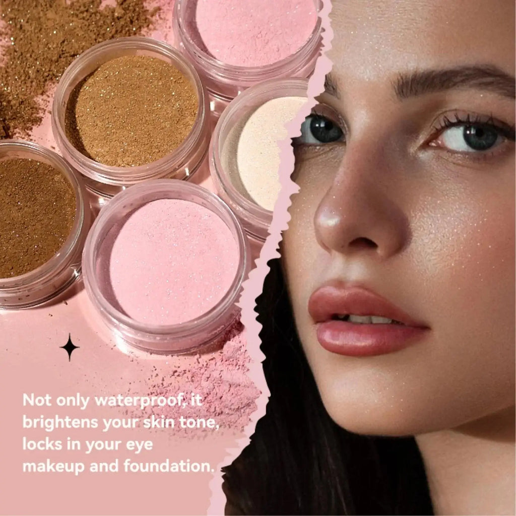 MLSMILE Matte Loose Setting Powder – Oil Control, 4 Shades