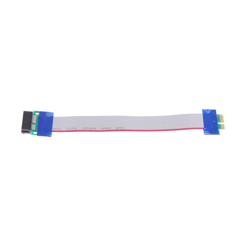 PCIe X1 Flexible Ribbon Riser Card Extension Cable Adapter