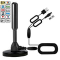2025 New Terrestrial Digital TV Antenna 4K Indoor and Outdoor Suction Cup TV Antenna DTMB Antenna Home DVB-T Oasis Select black
