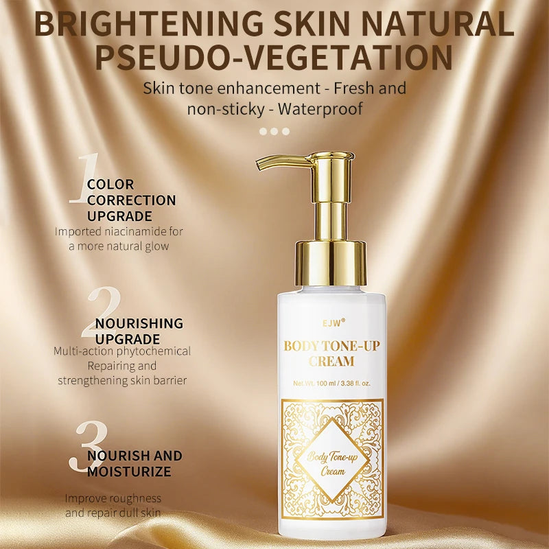Rapid Whitening Body Foundation with Avocado – Moisturizing Tone-Up Concealer, Smooths Dry Skin, Body Lotion/Cream for Even Skin Oasis Select