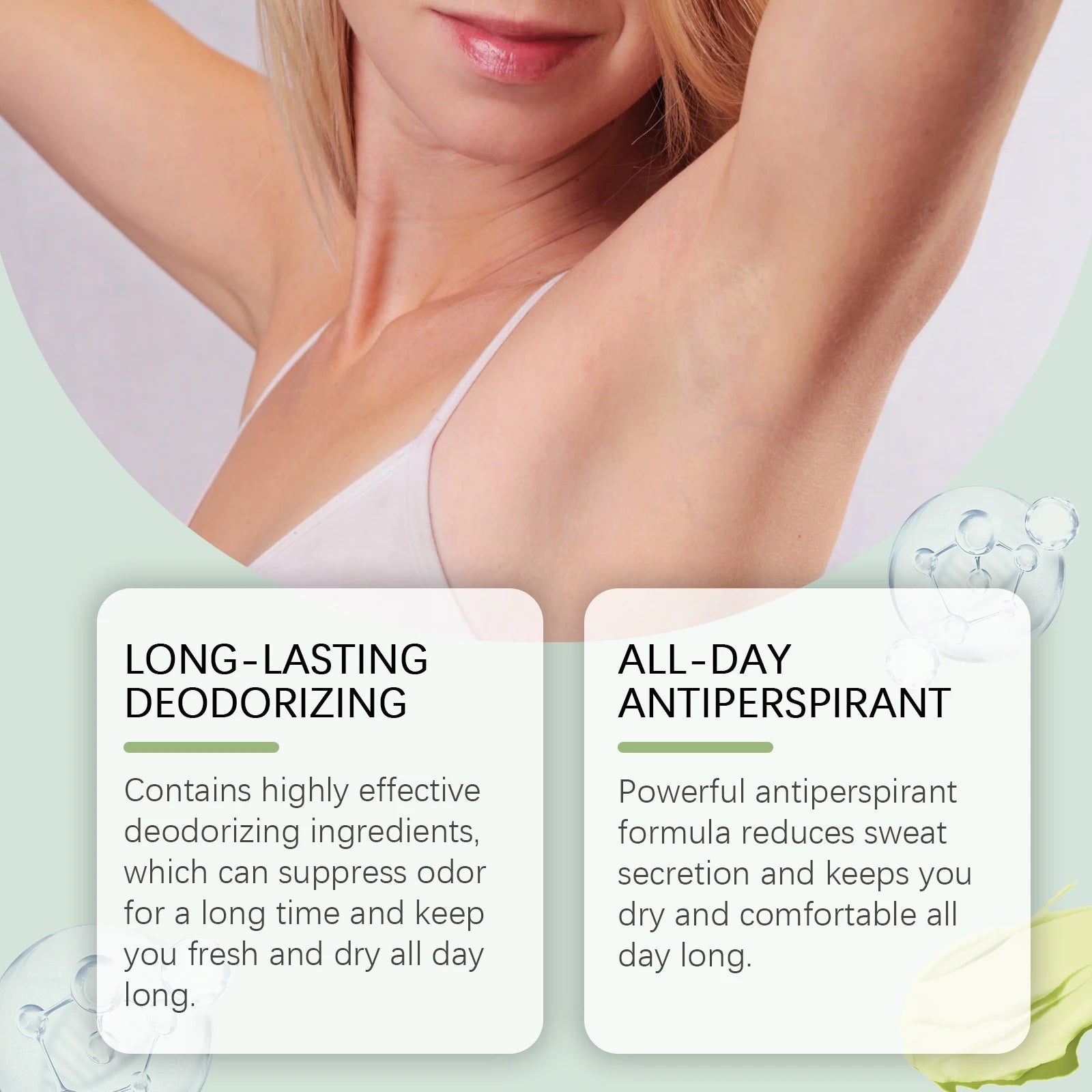 WIYUN Underarm Deodorant Cream – Natural, Long-Lasting Freshness