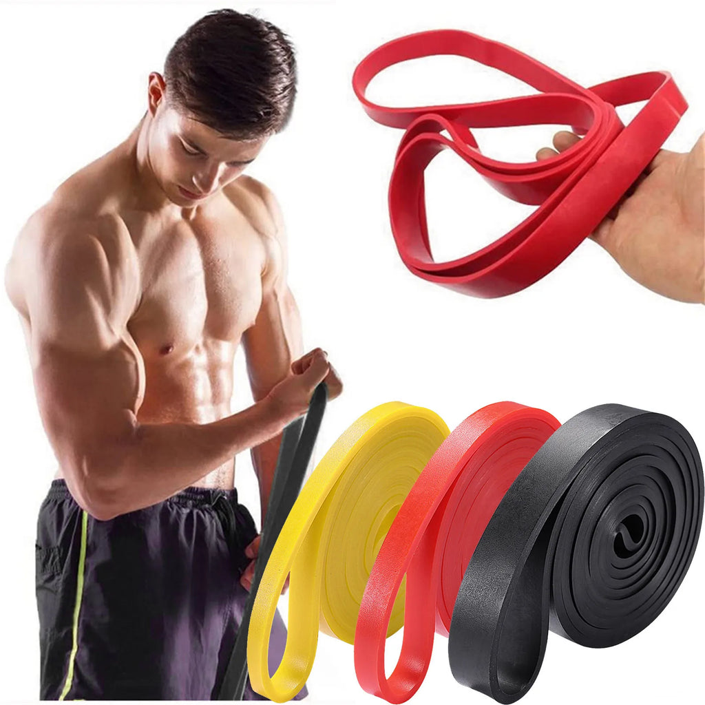 Resistance Bands Exercise Elastic Workout Ruber Loop Strength Rubber Band Gym Fitness Equipment Training Expander Unisex Oasis Select
